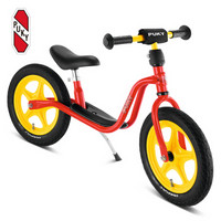 puky德国儿童平衡车3-6岁滑步车小孩学步车无脚踏自行车充气轮原装进口LR1L4003热情红