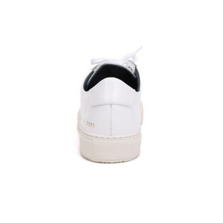 COMMON PROJECTS 女士白色皮革系带运动鞋板鞋 3866 0506 38码