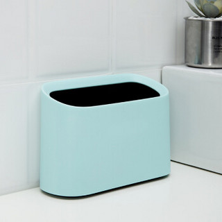 卡质 KAZHI 厨房小工具 迷你清洁垃圾桶（21*15*9cm） 北欧创意桌面垃圾桶 客厅宿舍办公室垃圾篓 三色可选