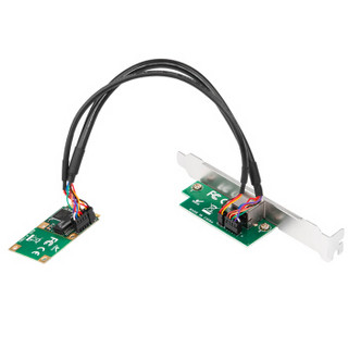 moge 魔羯 MC4246 Mini PCIe电口网卡千兆以太网网络适配器RTL芯片 台式机miniPCIE有线单口网卡RJ45