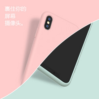 京东京造 苹果Xs Max手机壳液态硅胶 iPhone Xs Max手机套全包防摔 xsmax超薄保护套女男个性潮 黑色