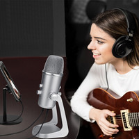 BOYA 博雅 BY-PM700SP苹果安卓手机电脑通用麦克风 USB电容录音话筒lightning和type-c手机主播 直播 唱歌