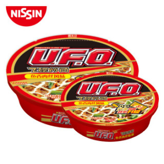 商品日清 方便面 ufo飞碟炒面 鱼香肉丝风味 124g*3碗装