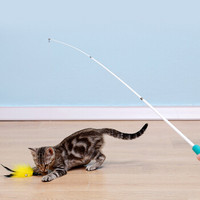 移动端：派乐特 猫咪玩具逗猫棒幼猫玩具 伸缩逗猫棒