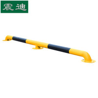 震迪 M型挡车器 长2000mm高100mm停车场停车位钢管护栏道路限位器可定制 711405壁厚2mm