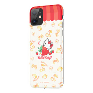 Hello Kitty 苹果11手机壳iphone11保护壳 卡通可爱全包防摔立体创意保护套 Kitty草莓馆