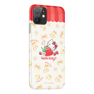 Hello Kitty 苹果11手机壳iphone11保护壳 卡通可爱全包防摔立体创意保护套 Kitty草莓馆