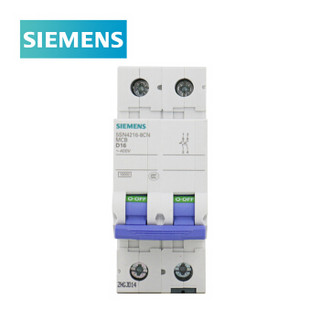 SIEMENS 西门子 5SN4 微型断路器空气开关家用空开自营 10KA 2P D16A 5SN42168CN