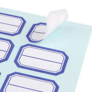 【deli/得力】得力 7190 自粘性标贴 23*33mm*8枚*12张/包【报价 价格