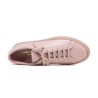 COMMON PROJECTS 男士灰粉色皮革系带板鞋运动鞋 1528 3615 43码