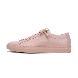 COMMON PROJECTS 男士灰粉色皮革系带板鞋运动鞋 1528 3615 43码