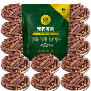 耐威克狗零食 浓香牛肉段1200g(100gx12包) 成犬幼犬通用宠物零食 狗狗牛肉棒