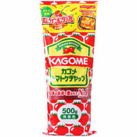 日本进口 盛田 kagome可果美 番茄酱番茄沙司 调味酱意面意粉通心粉酱 披萨酱热狗汉堡酱 500g 家庭易挤装