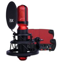  iSK/声科 变声 专业麦克风套装+艾肯utrack声卡