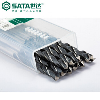 世达 SATA 52158 10件套耐磨直柄麻花钻5.8MM