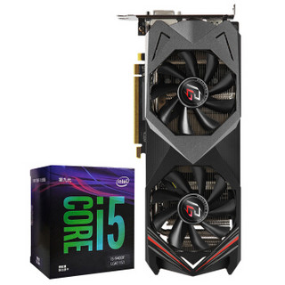 RX590 8G OC纪念版显卡+英特尔（Intel）i5 9400F 卡U套装