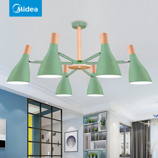 美的（Midea）客厅LED吊灯北欧现代简约创意客厅餐厅卧室多头灯具灯饰