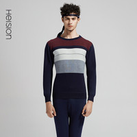 海之宁保暖内衣男士加厚加绒套装冬季德绒发热打底棉毛衫秋衣秋裤9005藏青-2 3XL