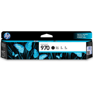 惠普（HP官网） CN621AA HP 970 Officejet 黑色墨盒 （适用HP X451dn/X451dw/X551dw/X476dn/X476dw/X576dw）