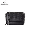 ARMANI EXCHANGE 阿玛尼奢侈品19秋冬新款女士单肩背包 942269-CC714-19F BLACK-00020 U