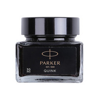 PARKER 派克 配件系列 钢笔墨水黑色迷你30ml