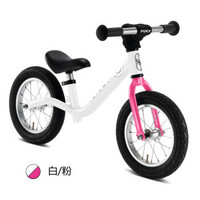 puky德国儿童平衡车3-6岁滑步车竞速运动型无脚踏自行车原装进口RACE1722粉色
