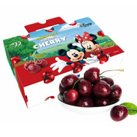 迪士尼米奇系列 智利原箱进口车厘子JJ级 2.5kg礼盒装 果径约28-30mm 新鲜水果礼盒
