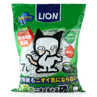 日本进口 狮王（Lion ）艾宠宠物茶叶去异味猫砂7L