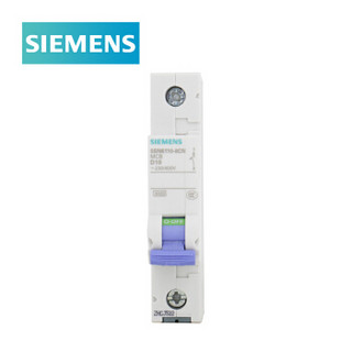 SIEMENS 西门子 5SN6 微型断路器空气开关家用空开自营 6KA 1P D10A 5SN61108CN