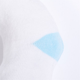 贝贝怡婴儿儿童袜子0-3岁新生儿袜子防滑袜宝宝棉袜5双装 淡蓝 1-2岁