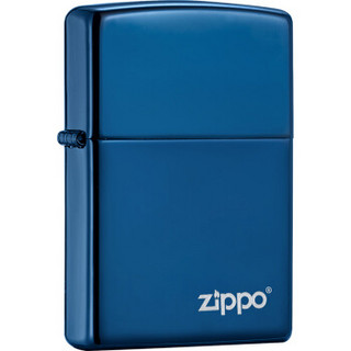 ZIPPO 之宝 打火机黑色礼盒套装 蓝冰商标-PVD浸染 彩印　　（不含油）