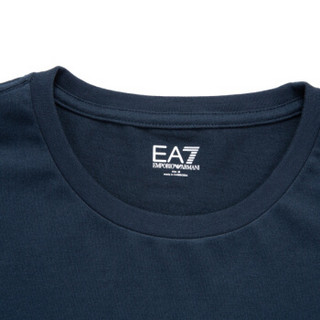 EA7 EMPORIO ARMANI 阿玛尼奢侈品19秋冬新款男士针织T恤衫 6GPT38-PJ2AZ NAVY-1578 M