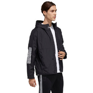 阿迪达斯 ADIDAS  男子训练系列 M ID WIND JKT 运动 夹克 ED1998 L码