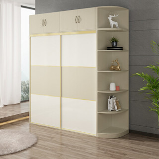 A家家具 顶柜 现代简约非整套衣柜 单款顶柜（两款可选 留言客服）1.6米顶柜 DE1001