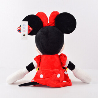 迪士尼Disney 经典系列米奇米妮公仔毛绒玩具生日礼物长条抱枕靠垫布娃娃 米妮46cm