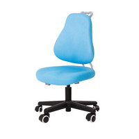 中伟（ZHONGWEI）中伟学习椅子小学生家用书桌办公可调节升降座椅靠背椅子课桌椅蓝色全靠背普通轮