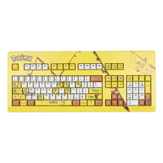 CHERRY 樱桃 G80-3000 皮卡丘定制版 104键 有线机械键盘