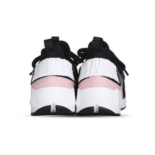 PIERRE HARDY 女士TREK COMET拼色系带运动鞋 黑色/粉色/白色