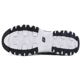 斯凯奇SKECHERS 女 LIFESTYLE系列 D'LITES系列时尚绑带运动鞋 运动 休闲鞋 13148/WBK 36码 US6码