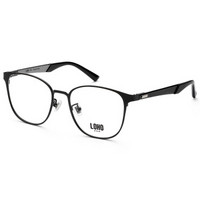 LOHO 近视眼镜框男女款超轻碳纤维男士商务款 LH08034 钢琴黑