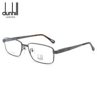 dunhill登喜路眼镜商务时尚全框眼镜架配镜近视男款光学镜架VDH065J 0530黑色55mm