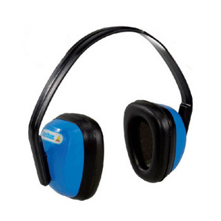 代尔塔 /DELTAPLUS F1雪邦防隔音降噪耳罩 ABS外壳PVC软垫 适合工作学习工厂劳保耳罩 蓝色 1个 103010