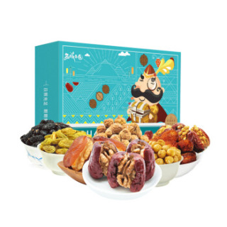 西域果园干果礼盒新疆特产红枣大礼包核桃杏干礼物节日送礼休闲零食