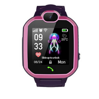 新讯(xinxun)移动2G智能儿童手表支持双向通话防水TR7西柚粉