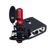  iSK/声科 变声 专业麦克风套装+艾肯micu声卡