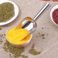 拜杰(Baijie)不锈钢冰铲粮食铲干果铲米勺食品铲米面粉茶叶糖瓜子多功能铲子家用 LY-104