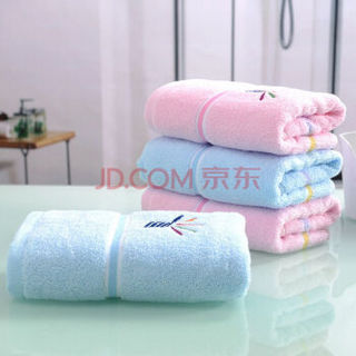 金号毛巾 G1307WH 吸水毛巾 80*35cm（蓝色、红色颜色随机）(10条/组）