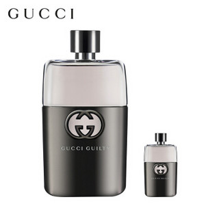 古驰（GUCCI）罪爱男士香水套装节日定制款（香水50ml+5ml香水体验装+心意卡片）