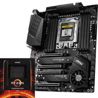 微星（MSI）TRX40 PRO 10G+AMD 锐龙Threadripper 3970X 处理器板U套装/主板CPU套装