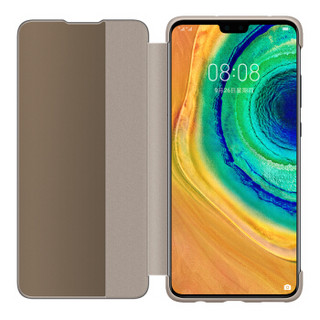 华为 HUAWEI Mate 30 智能视窗保护套 卡其色